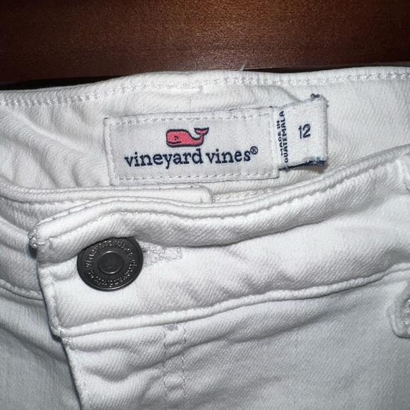 Vineyard Vines White Women's Jeans Size 12 - Picture 3 of 7